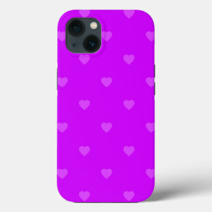 Lila hjärta mönster Fodral-Mate iphone case