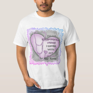 Lila Hjärtat Sjuksköterska av yttersta vikt T Shirt