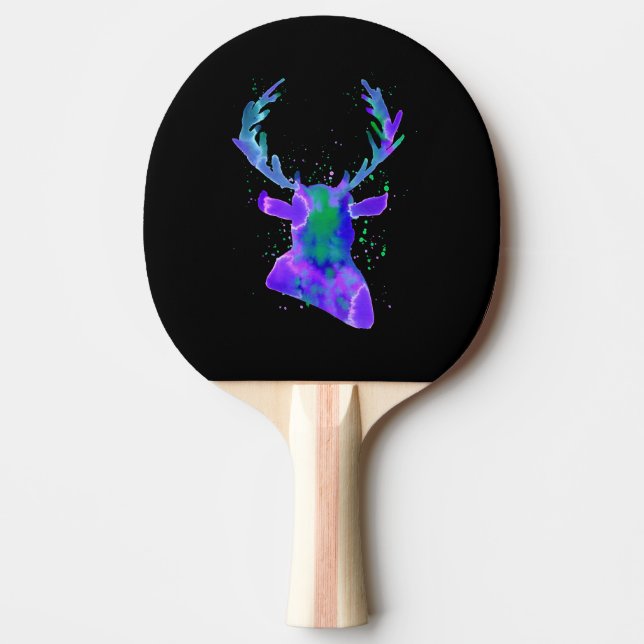 Lila Hjort Silhouette Pingisracket (Framsidan)