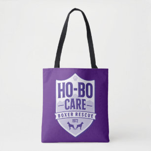Lila Ho-Bo Care Bag Tygkasse