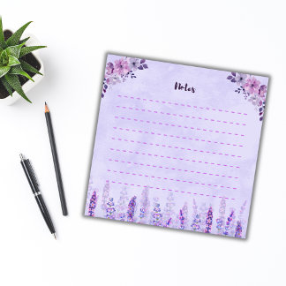 Lila Hues Anteckningsblock