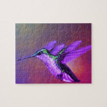 Lila hummingbird