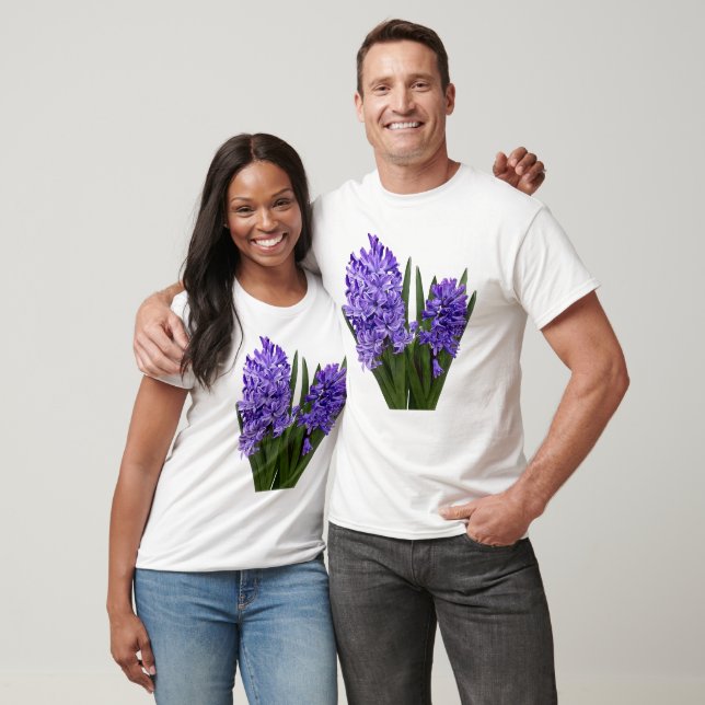 Lila Hyacinth Duo T Shirt (Unisex)