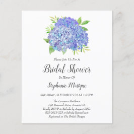 Lila Hydrangea Bouquet-budgetens Möhippa