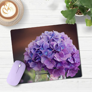 Lila Hydrangea i Mason Burk Photograph Musmatta