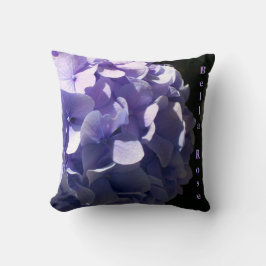 Lila Hydrangeas Kudde