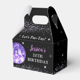 Lila i hennes födelsedag Era Party Presentaskar