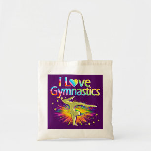 LILA I KÄRLEK GYMNASTICS TOTALT BAG TYGKASSE