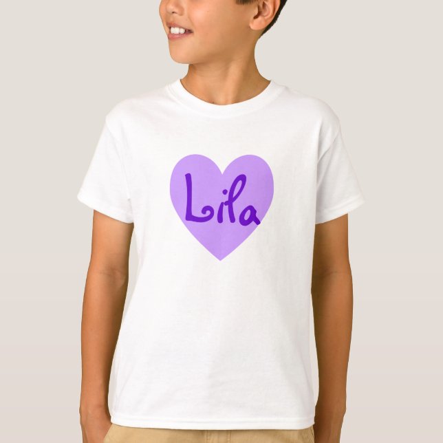 Lila i Lila T-shirt (Framsida)