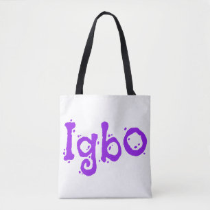 Lila Igbo Tygkasse