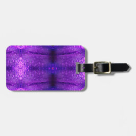 Lila Ikat Zen Sangria Bagagebricka