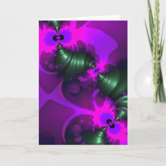 Lila Imp - Violet and Magenta Rosett band Kort