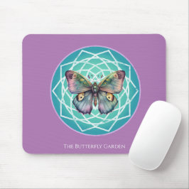Lila Indigo Butterfly Mystical Mandala Turcos Musmatta