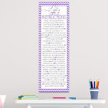 Lila instruktioner (lilac) poster<br><div class="desc">En fantastisk lista med användbara,  inspirerande och uppmuntrande små "livstidsanvisningar". Den här poster utskriften går underbar i sovrum,  sovrum eller för något permanent läsmaterial i badrummet!</div>