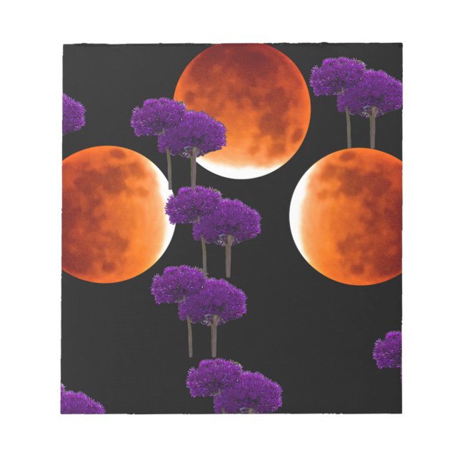 Lila Intrusion Anteckningsblock (Framsida)