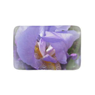 lila iris badrumsmatta
