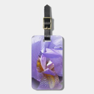 lila iris bagagebricka