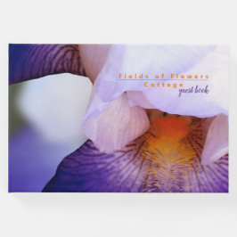 Lila Iris Blommigt Vacation Rental Guest Bok