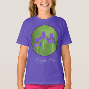 Lila Iris-färgning - originalfärgton T-skirt T Shirt