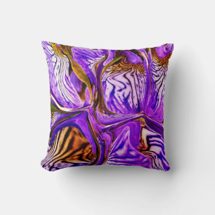 Lila Iris Flower / 1974 / Kudde
