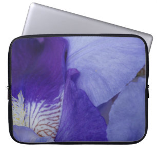 Lila Iris Flower PhotoNeoprene Laptop sleeve 15 tu