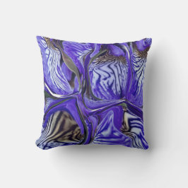 Lila Iris Flower / Puerto Madero / Kudde