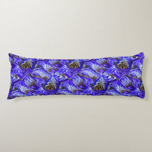 Lila Iris Flower / Slaned / Tilt / / Kroppskudde