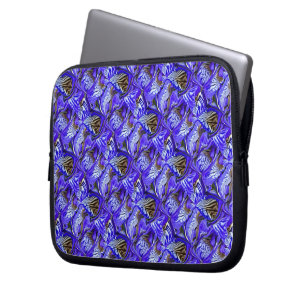 Lila Iris Flower / Slaned / Tilt / / Laptop Fodral