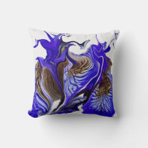 Lila Iris Flower Swirls