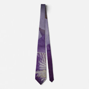 Lila Iris Flral Detail Tie Slips