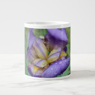 Lila Iris (Iris Germanica) Jumbo Mugg