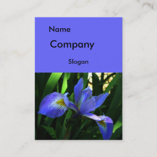 Lila Iris Large Visitkort