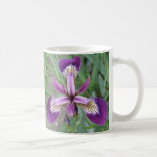 Lila iris Mugg