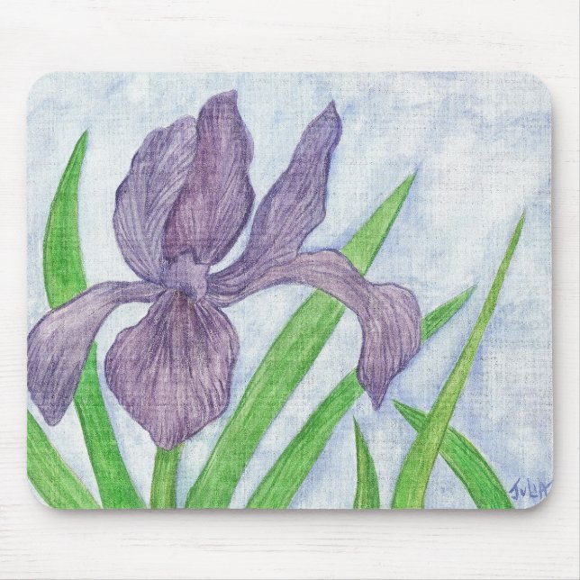 Lila Iris Musmattor (Framsidan)