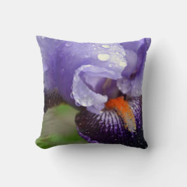 Lila Iris Pillow Kudde