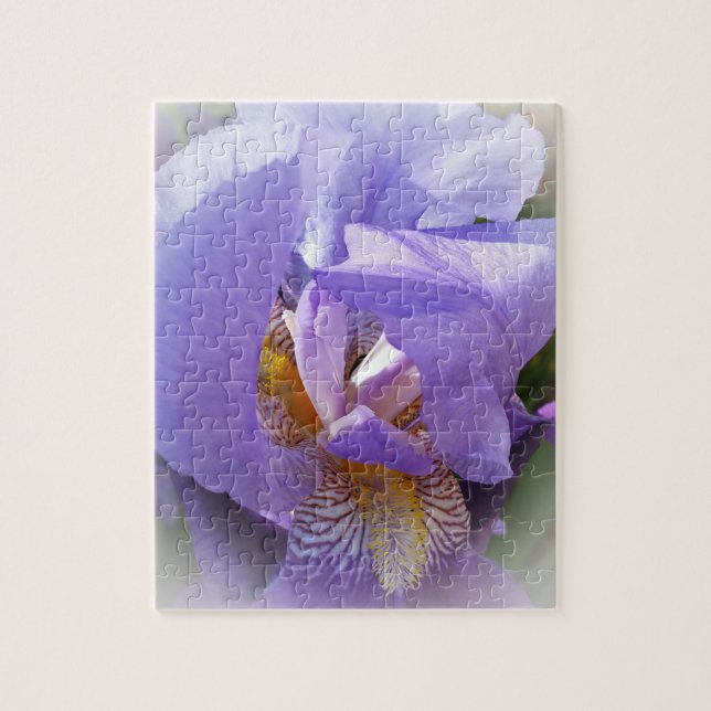 lila iris pussel (Vertikal)