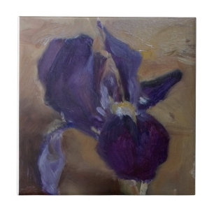 Lila Iris Tile Kakelplatta