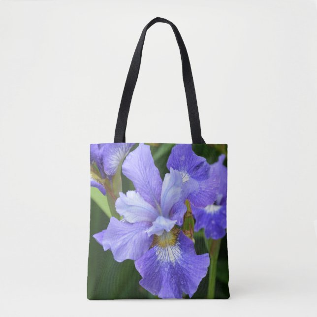 Lila iris tygkasse (Framsida)
