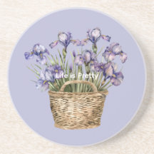 Lila Irisblommor