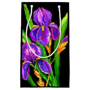 Lila Irises Gift Bag