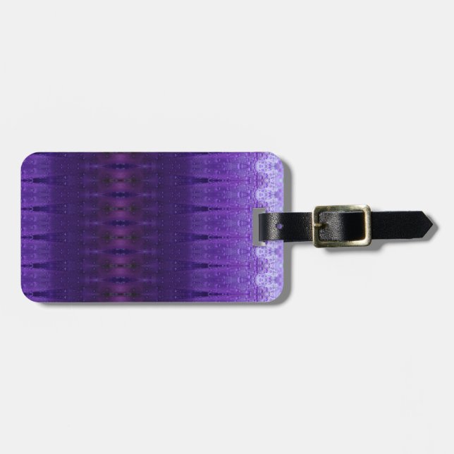 Lila iskat 3 bagagebricka (Horisontell Framsida)