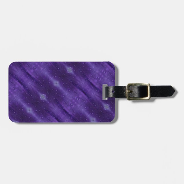 Lila iskat 4 bagagebricka (Horisontell Framsida)