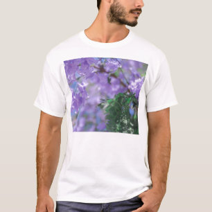 Lila Jacaranda Träd Flowers T Shirt