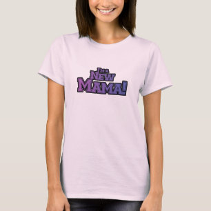 Lila Jag är en ny Mamma-skjortor och presenter T-shirt