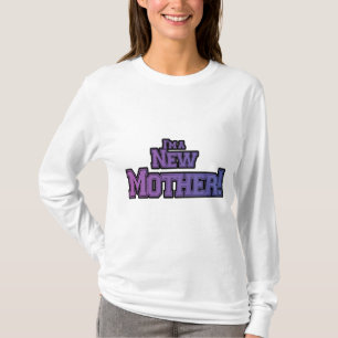 Lila: Jag är New Mor Tshirts and Gifts