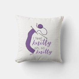 Lila jag känner Knitty.. Kudde