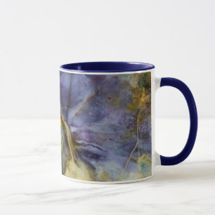 Lila jaspis mugg