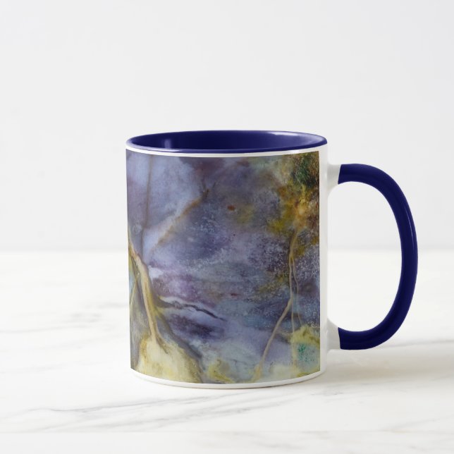 Lila jaspis mugg (Höger)