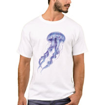 Lila Jellyfish illustration design