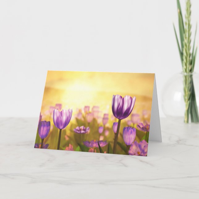 Lila Jubilee Card Kort (Framsida)